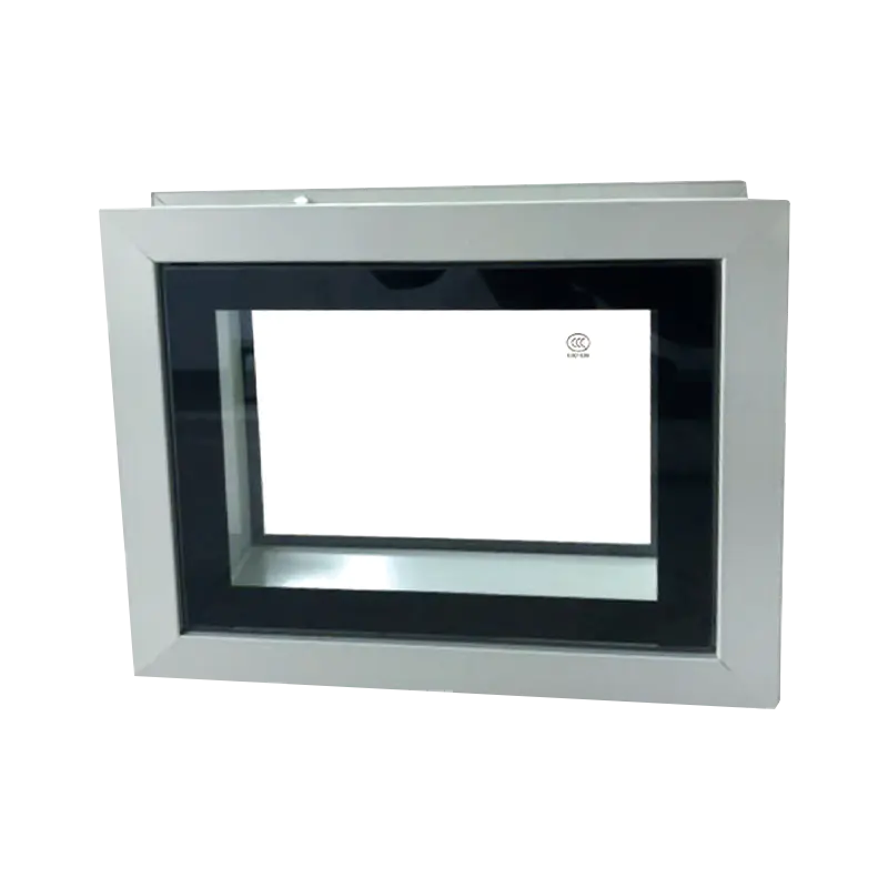 Fibulata duplex vitreae cleanroom fenestra